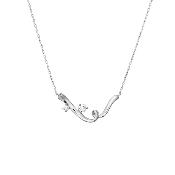 K10ホワイトゴールド ネックレス