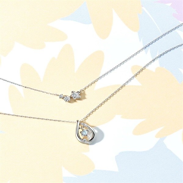 シルバー ネックレス 2本セット