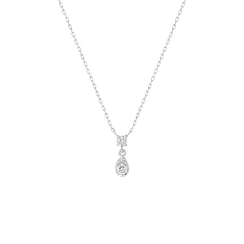 K10ホワイトゴールド ネックレス