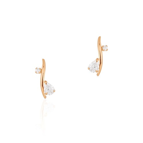 K10ピンクゴールド ピアス