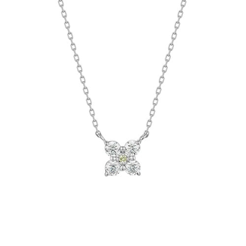 ・.。*Canal 4℃ ダイヤネックレス・.。* カナルヨンドシー(Canal 4℃) Pt850 ダイヤモンド ネックレス