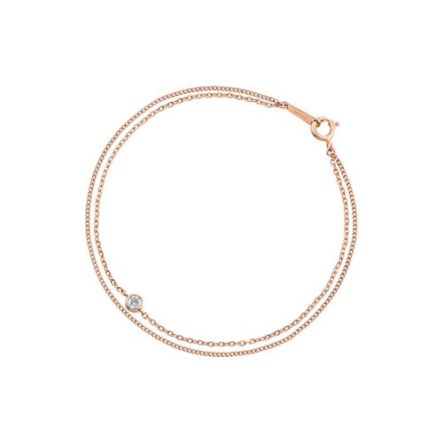 agata ピンクゴールドラウンドチャームブレスレット K10ピンクゴールド ブレスレット | 152436133109 | 【公式