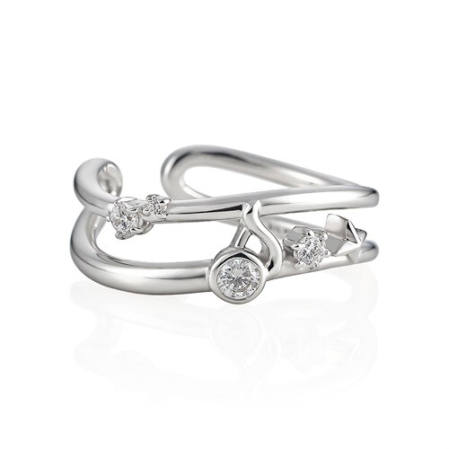 シルバー  リングカフ