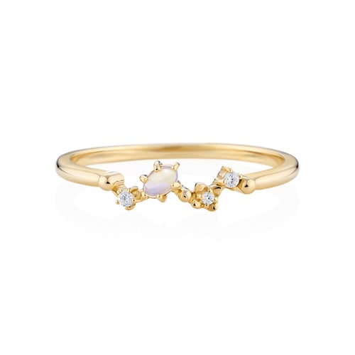 K7イエローゴールド リング