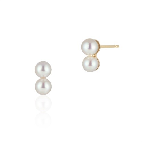 K7イエローゴールド ピアス