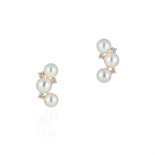 K7イエローゴールド ピアス