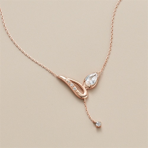 【**coran24**】4℃ ヨンドシー ネックレス ヨンドシー 4℃ 4℃エターナルシルバー フラワーネックレス