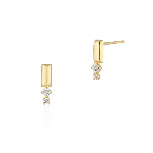 K10イエローゴールド ピアス