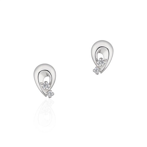 K10ホワイトゴールド ピアス