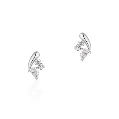 K10ホワイトゴールド ピアス
