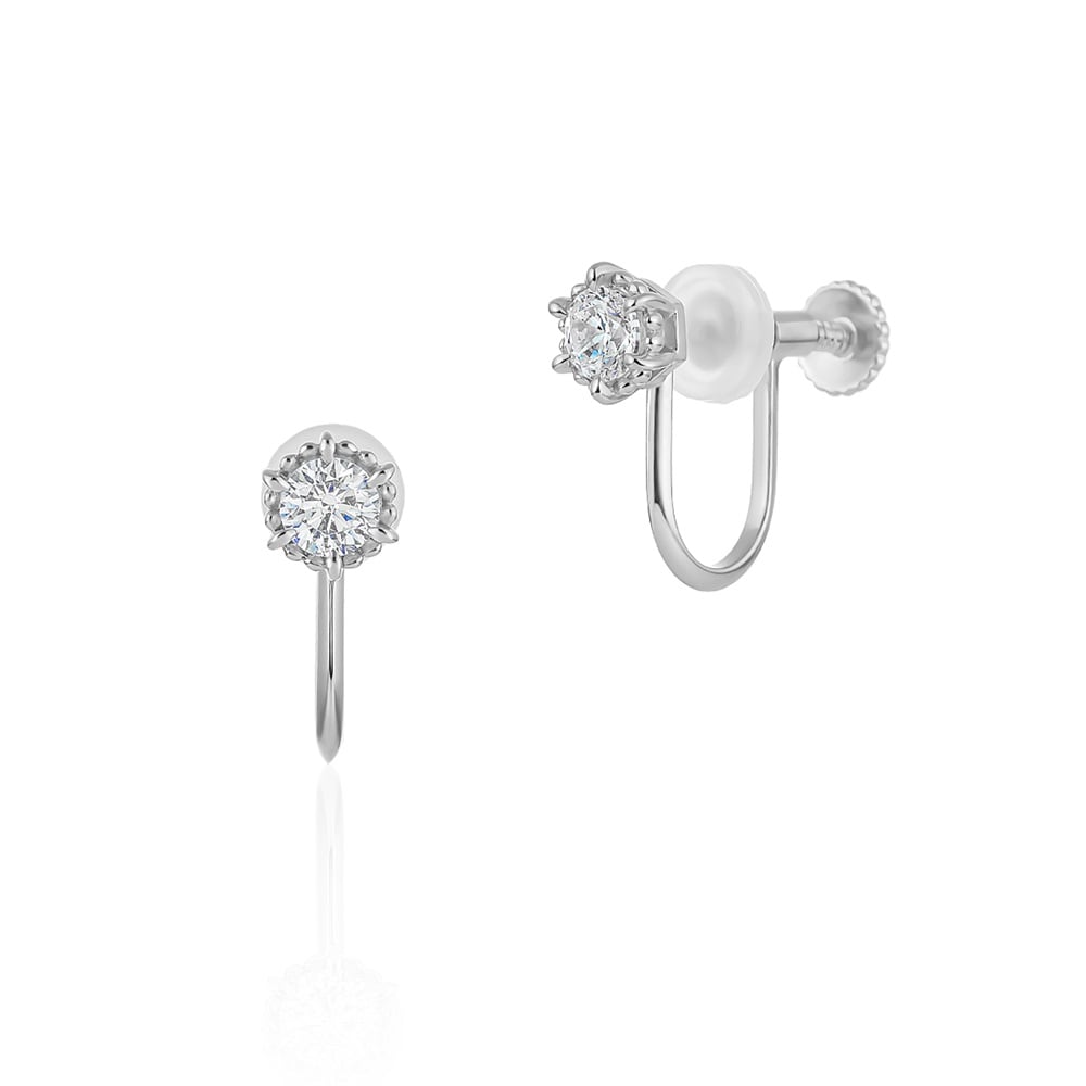 シルバー イヤリング