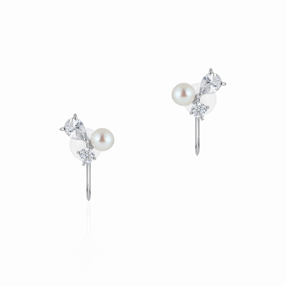 シルバー イヤリング