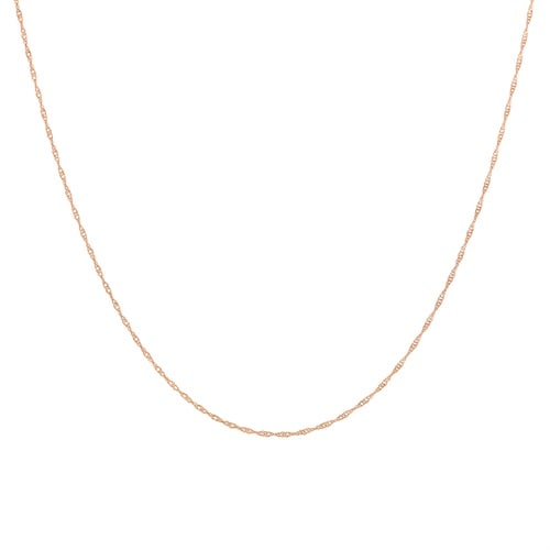 K10ピンクゴールド チェーンネックレス