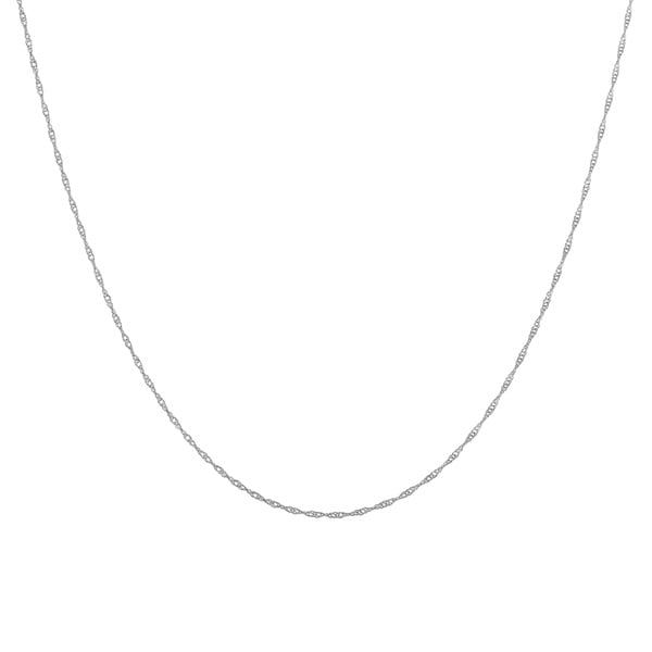 K10ホワイトゴールド チェーンネックレス
