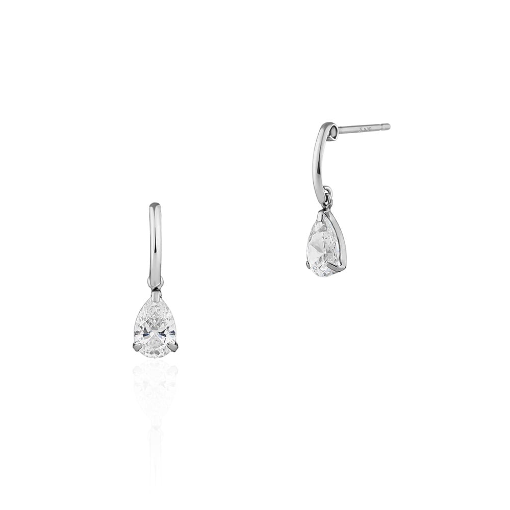 K10ホワイトゴールド ピアス