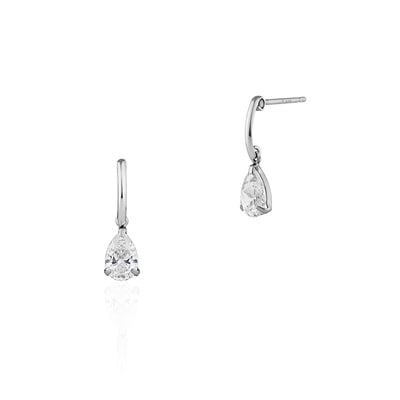 K10ホワイトゴールド ピアス