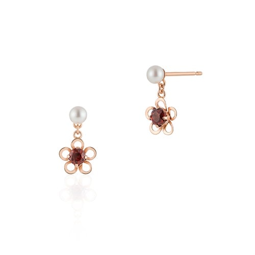 K10ピンクゴールド ピアス