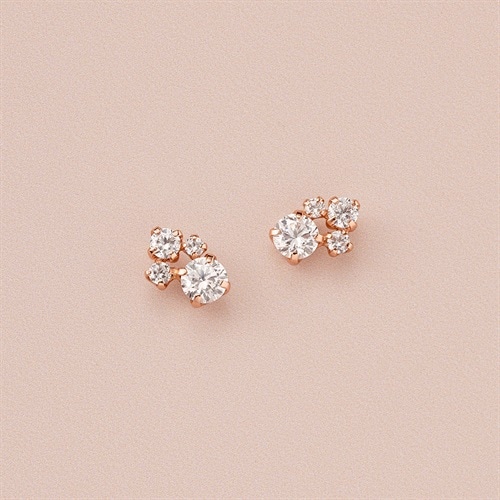 K10ピンクゴールド ピアス