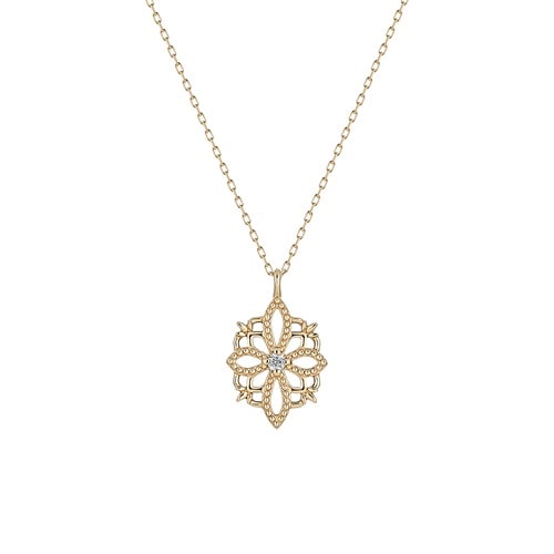 K7イエローゴールド ネックレス