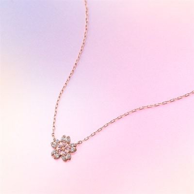 K18ピンクゴールド ネックレス