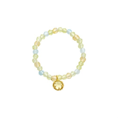 シルバー カラーストーンリング