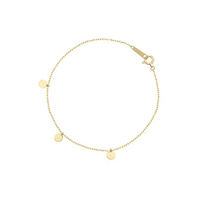 K10イエローゴールド ブレスレット