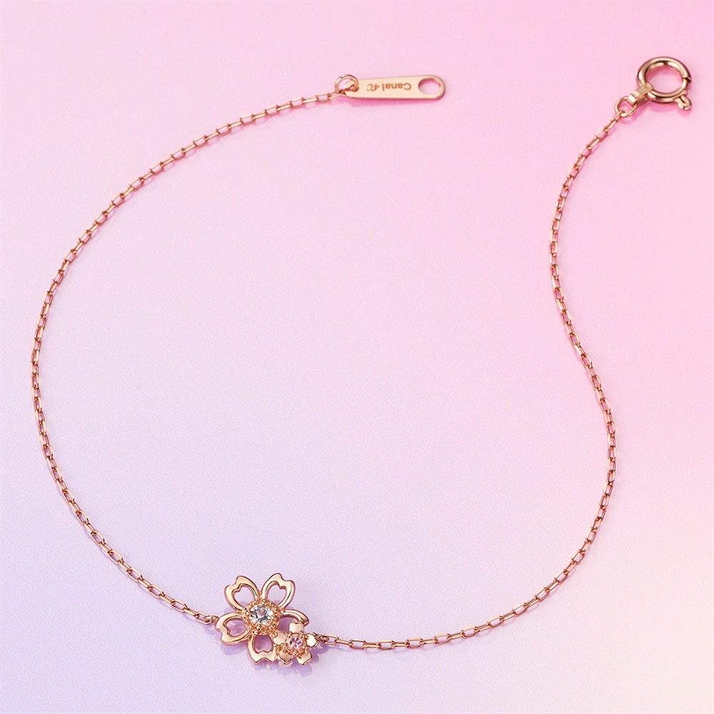 K10ピンクゴールド ブレスレット