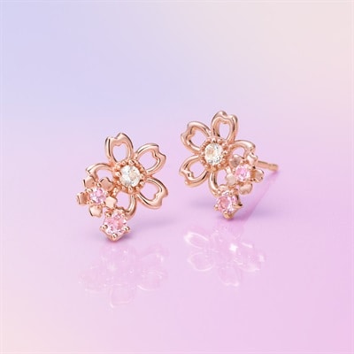 K10ピンクゴールド ピアス