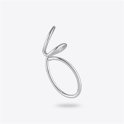 シルバー イヤーカフ/左耳用