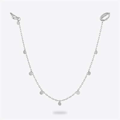 シルバー レイヤードカフ