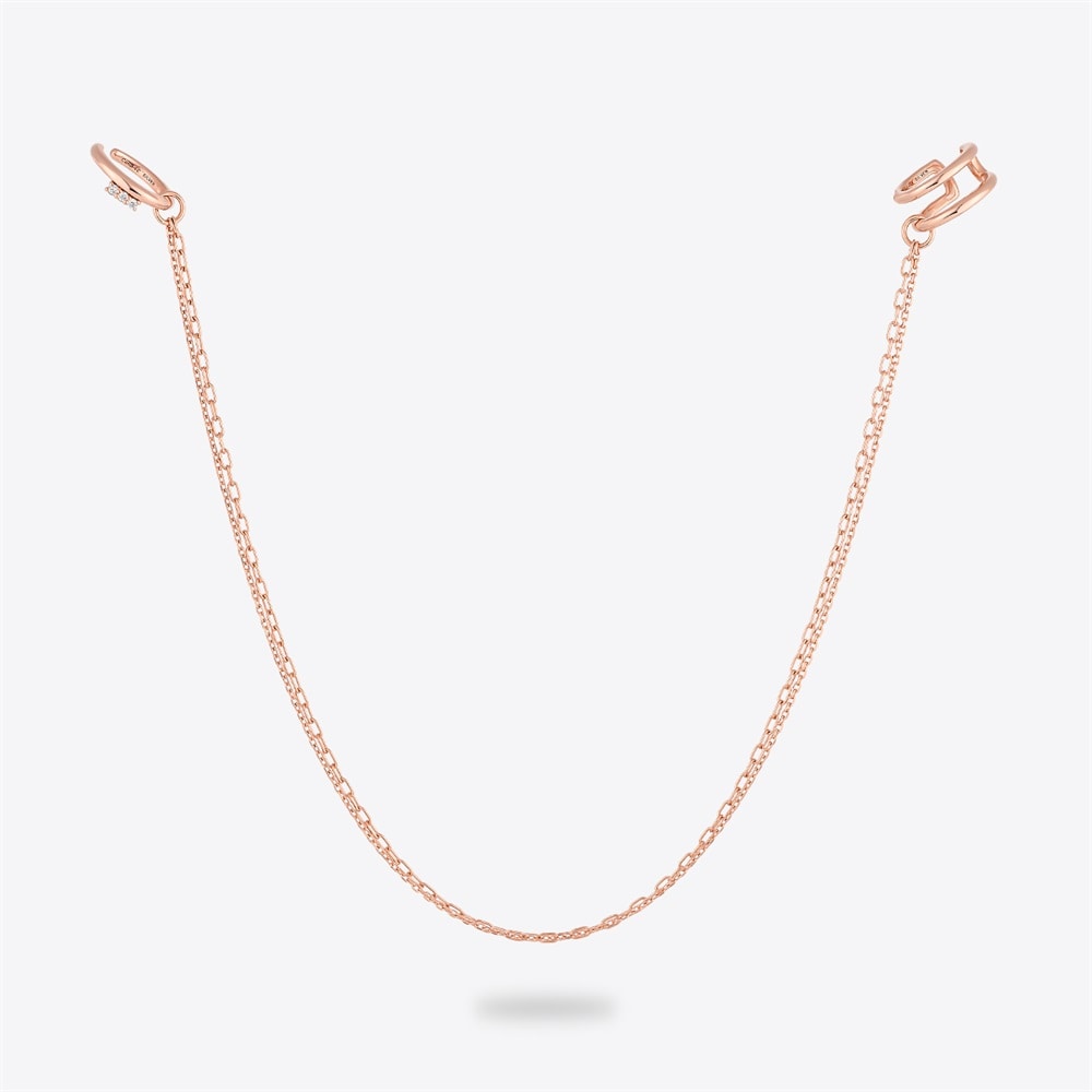 シルバー レイヤードカフ