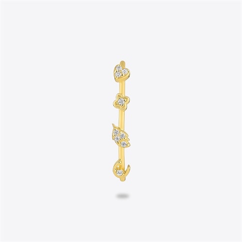 シルバー ピアス/片耳用