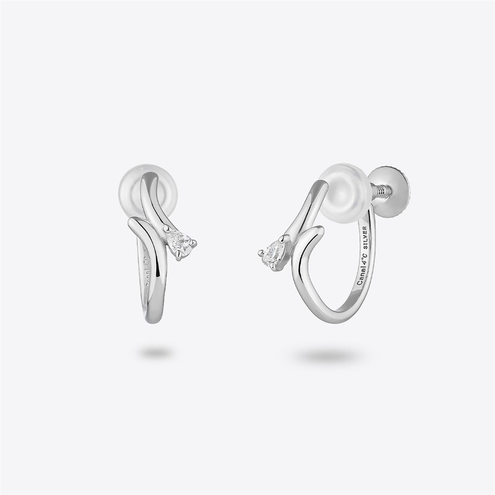 シルバー イヤリング