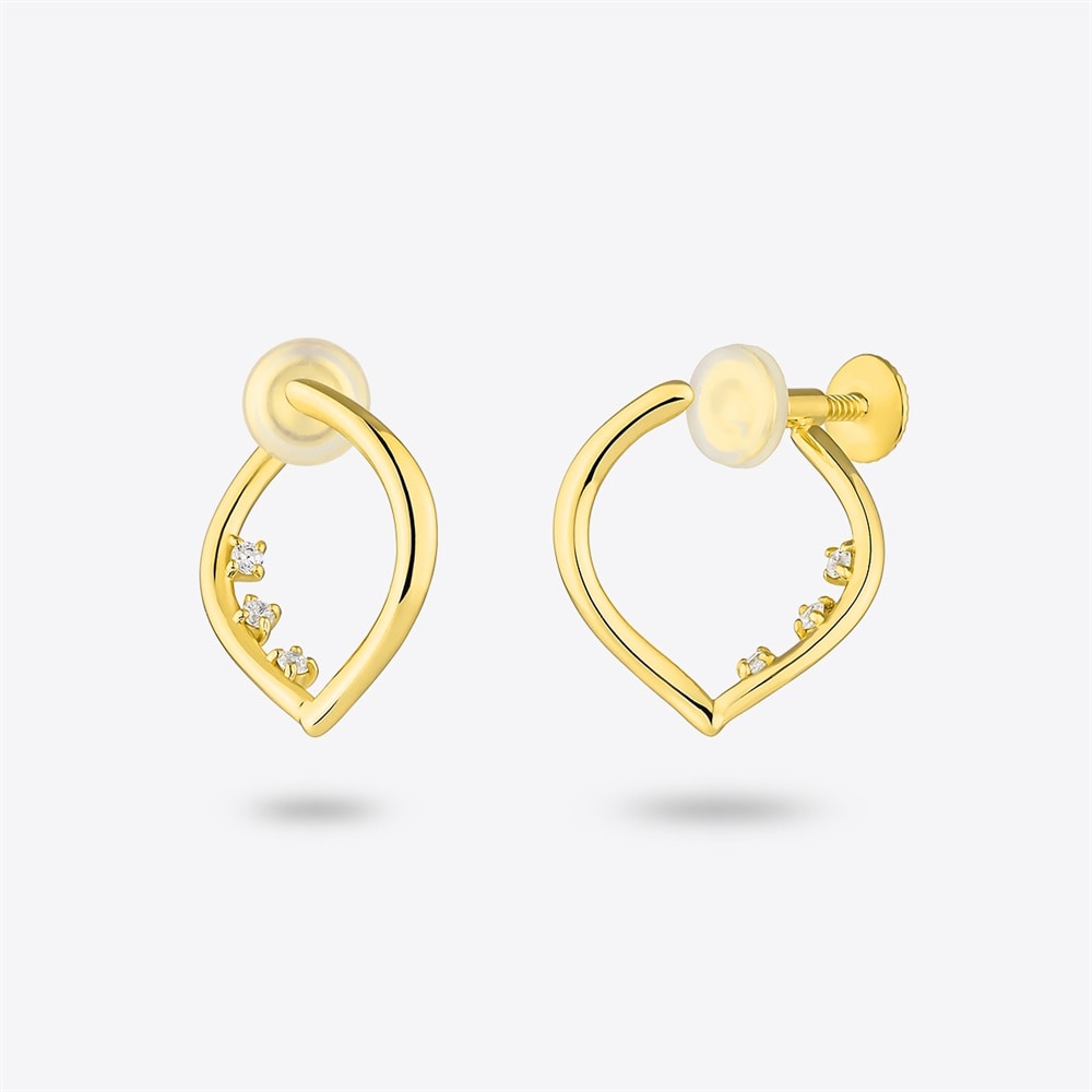 シルバー イヤリング