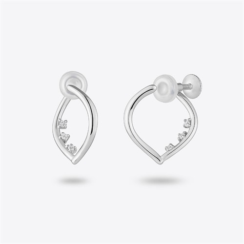 シルバー イヤリング