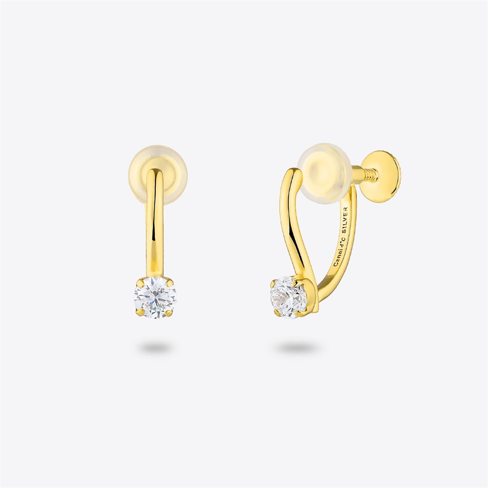 シルバー イヤリング