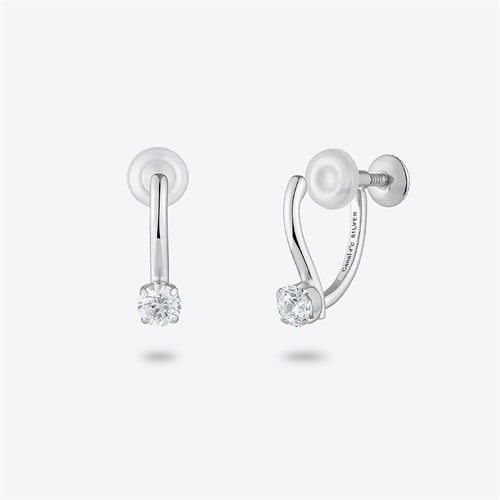 シルバー イヤリング