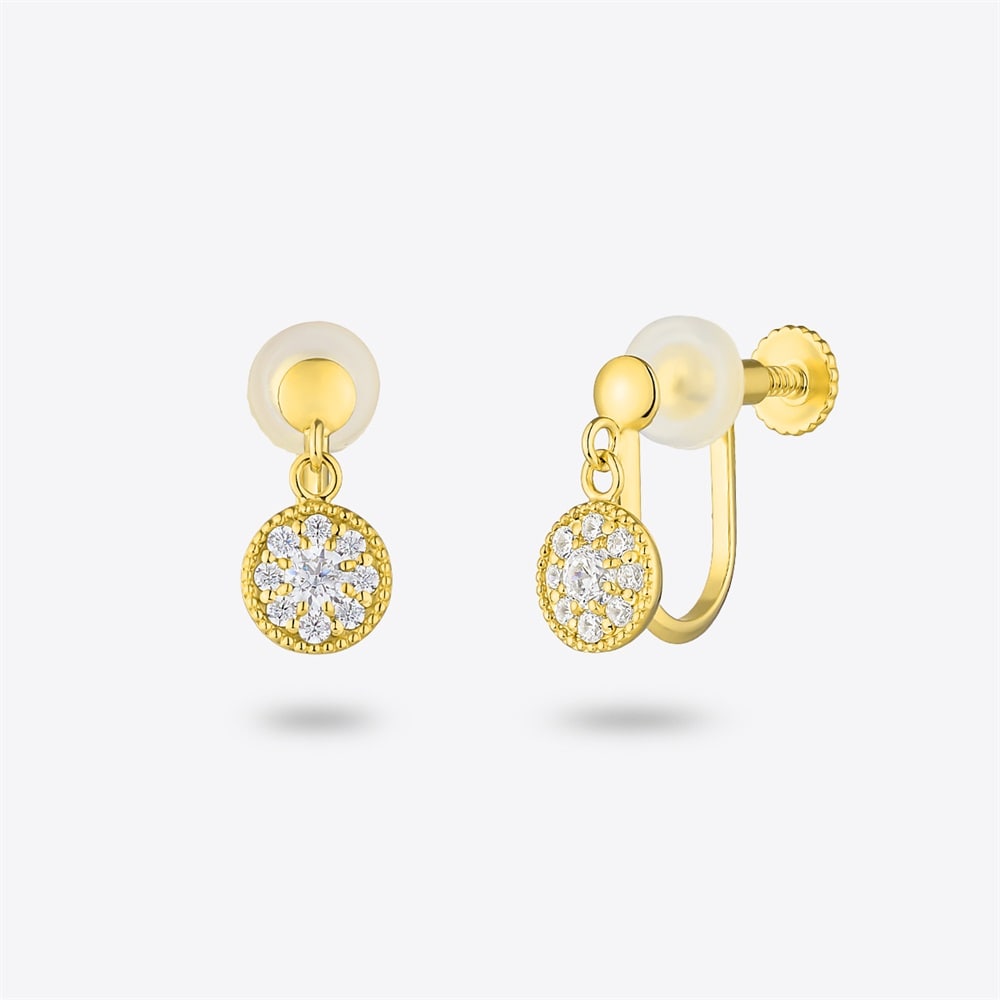 シルバー イヤリング