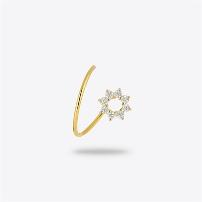 シルバー ピアス/右耳用