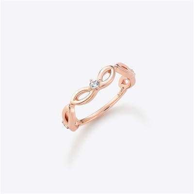 シルバー ピンキーリング