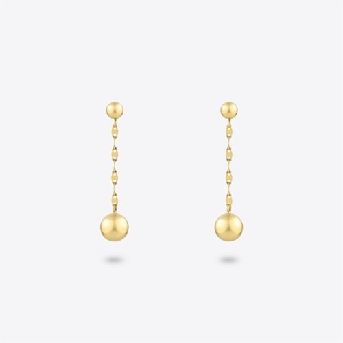 K10イエローゴールド ピアス