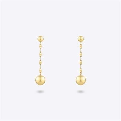 K10イエローゴールド ピアス