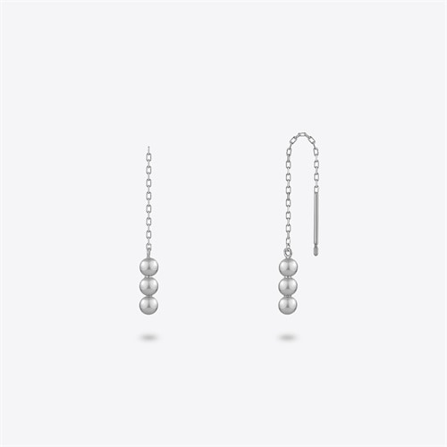 K10ホワイトゴールド ピアス