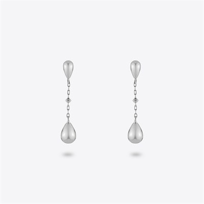 K10ホワイトゴールド ピアス