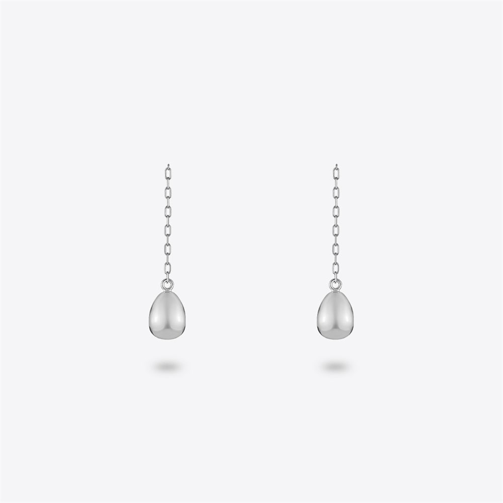 K10ホワイトゴールド ピアス