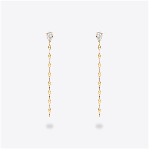 K10イエローゴールド ピアス