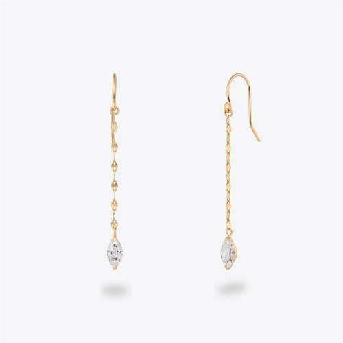 K10イエローゴールド ピアス