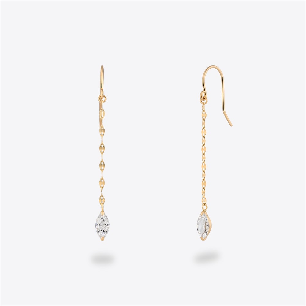 K10イエローゴールド ピアス