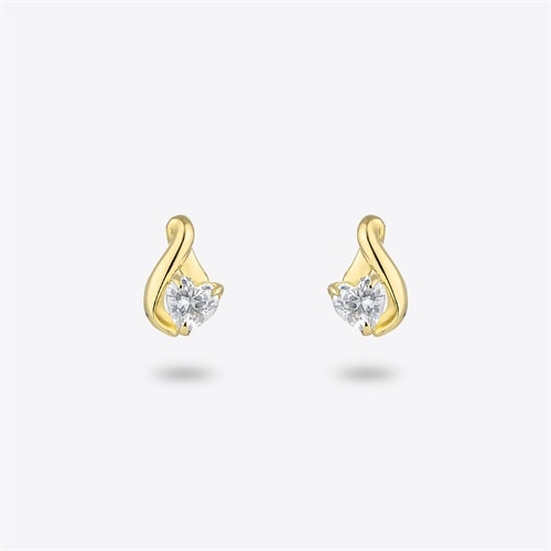 K10イエローゴールド ピアス