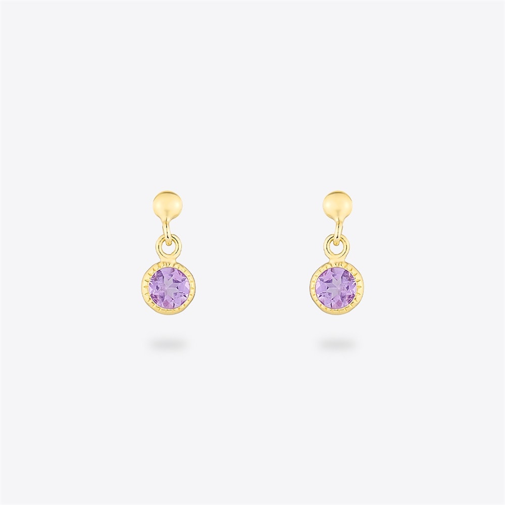 K10イエローゴールド ピアス